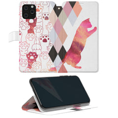 Lex Altern iPhone Wallet Case Kitty Paws Wallet