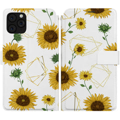 Lex Altern iPhone Wallet Case Farm Sunflowers Wallet