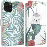 Lex Altern iPhone Wallet Case Cat Mermaid Wallet