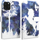 Lex Altern iPhone Wallet Case Rearing Unicorn Wallet