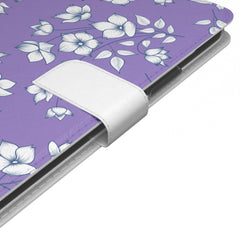 Lex Altern iPhone Wallet Case Purple Ditsy Wallet