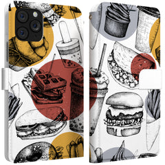 Lex Altern iPhone Wallet Case Retro Food Wallet