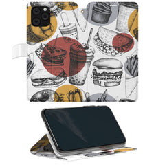 Lex Altern iPhone Wallet Case Retro Food Wallet