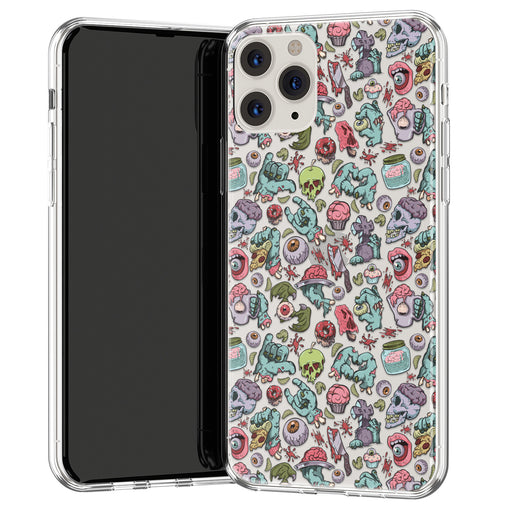 Phone Case with New Illustration Zombie Pattern