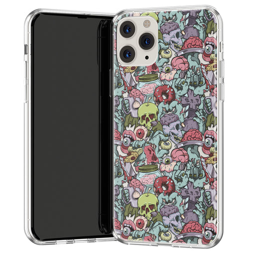 Phone Case with New Illustration Zombie Monster