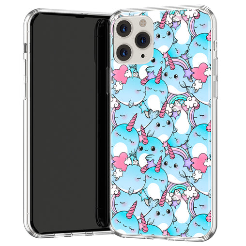 Phone Case with New Illustration Cartoon Whale