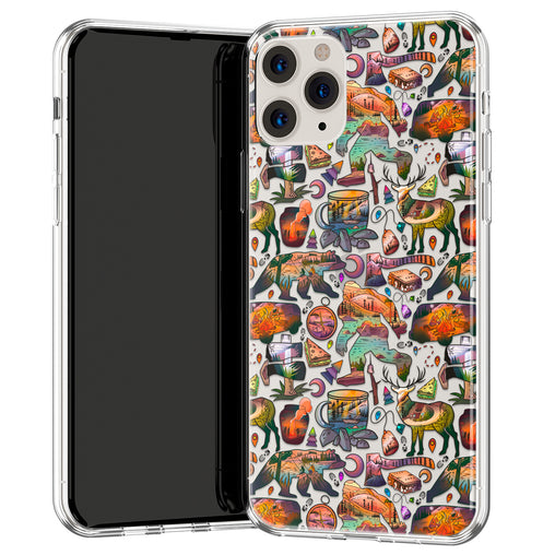 Phone Case with New Illustration Camping 4