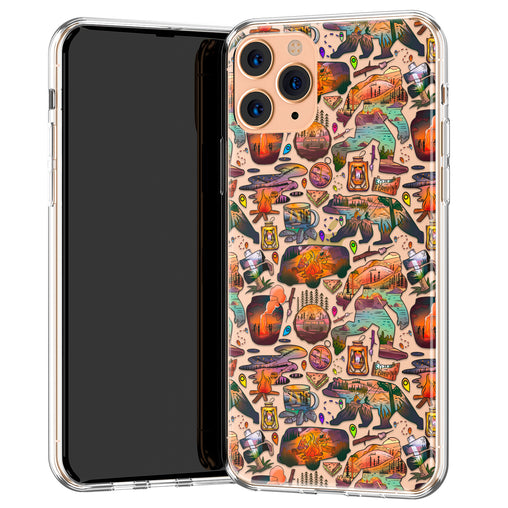 Phone Case with New Illustration Camping 5