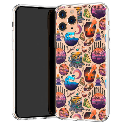 Phone Case with New Illustration Camping 6