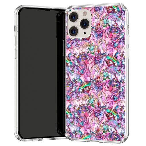 Phone Case with New Illustration Zombie Unicorn 1