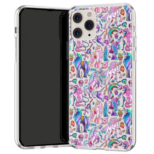 Phone Case with New Illustration Zombie Unicorn 3