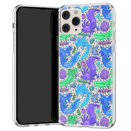 Phone Case with New Illustration Axolotl 9