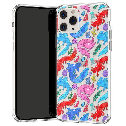 Phone Case with New Illustration Axolotl 11