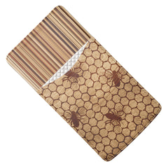 Lex Altern Laptop Sleeve Wooden Honeycombs