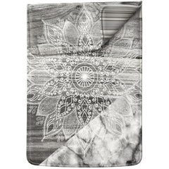 Lex Altern Laptop Sleeve Gray Mandala