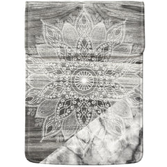 Lex Altern Laptop Sleeve Gray Mandala