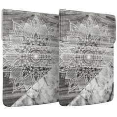 Lex Altern Laptop Sleeve Gray Mandala