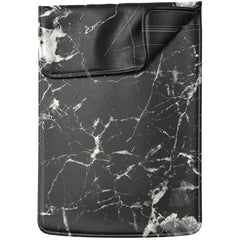 Lex Altern Laptop Sleeve Black Cracked Marble