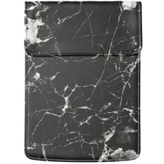 Lex Altern Laptop Sleeve Black Cracked Marble